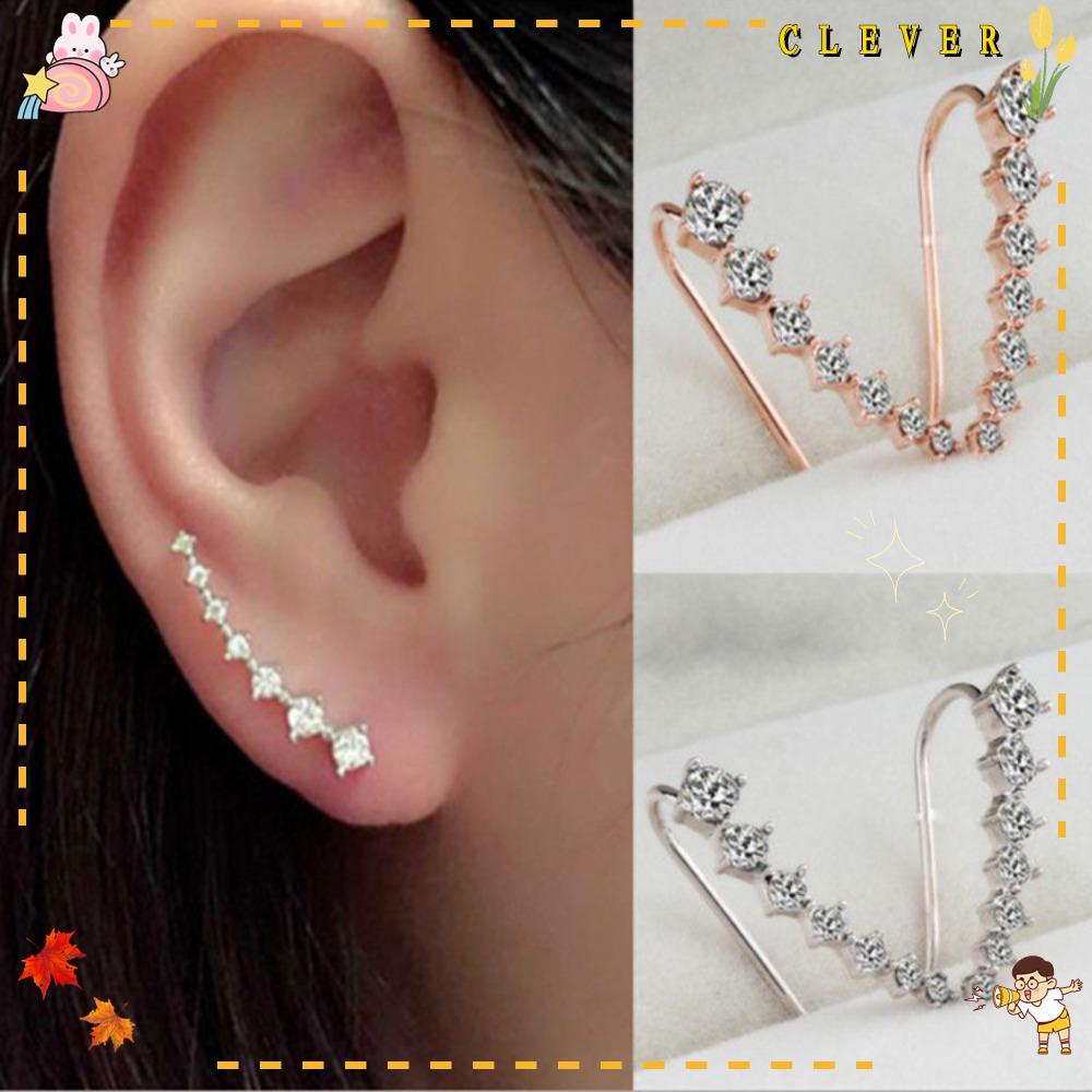 Bộ 10 Đôi Bông Tai Kẹp Mới Cho Nữ