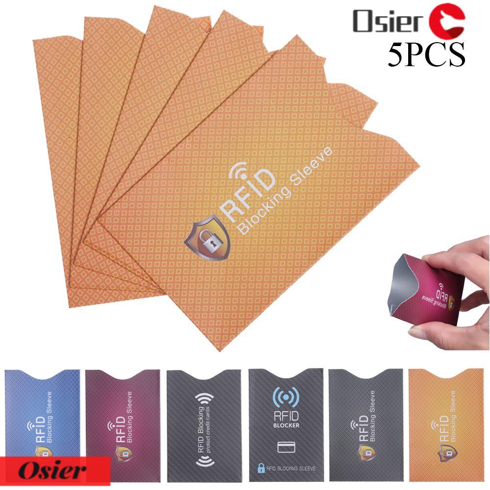 Set 1 Bao Đựng Thẻ Ngân Hàng / Danh Thiếp Thời Trang Bảo Vệ Hiệu Quả