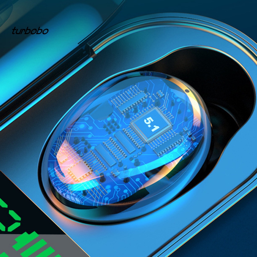 Tai Nghe Nhét Tai Bluetooth 5.1 Không Dây Cảm Ứng turbobo F9-13B Điện Thoại