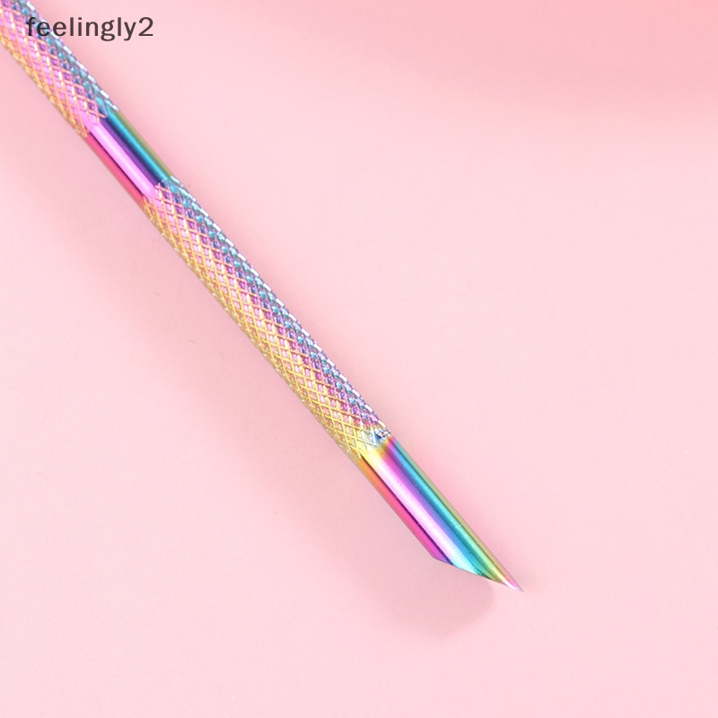 Bộ Dụng Cụ Chăm Sóc Móng Hai Đầu Bằng Thép Không Gỉ