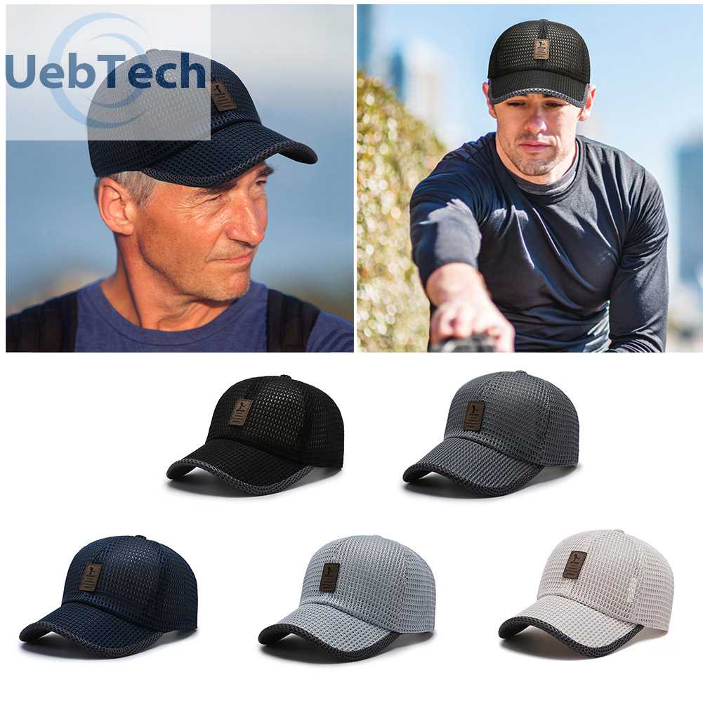 Mũ Lưỡi Trai Phối Lưới Thoáng Khí Thời Trang Mùa Hè Cho Nam Và Nữ