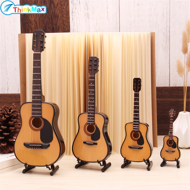 Mô Hình Đàn Guitar Mini Bằng Gỗ Toàn Diện