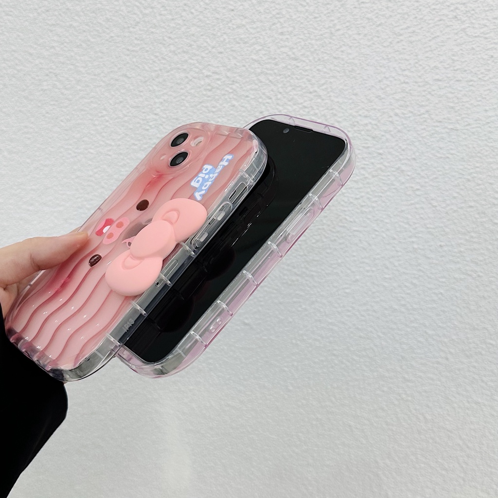 Ốp Điện Thoại TPU Silicon Mềm Trong Suốt Chống Sốc In Hình Hello Kitty Cho iPhone 13 12 11 Pro Max 14 Plus