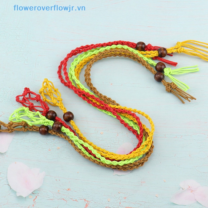 Vòng cổ Kèm Giá Đỡ Bằng Đá Rỗng Có Thể Điều Chỉnh DIY 1 Cái