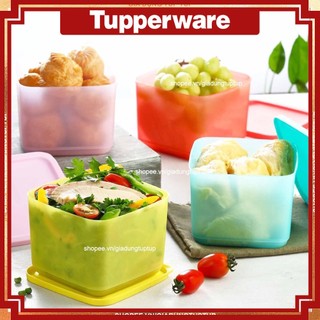 Bộ Hộp BQTP Small/Medium Square Round 4 Hộp 650ml/1L Tupperware