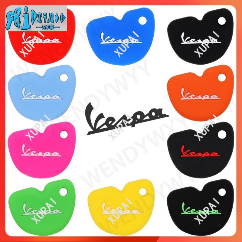 Vỏ Silicon Bảo Vệ Chìa Khóa Cho Xe Máy Vespa GTS300 946 LX150 Enrico Piaggio 125 150 Fly RA1 3vte Gts 200