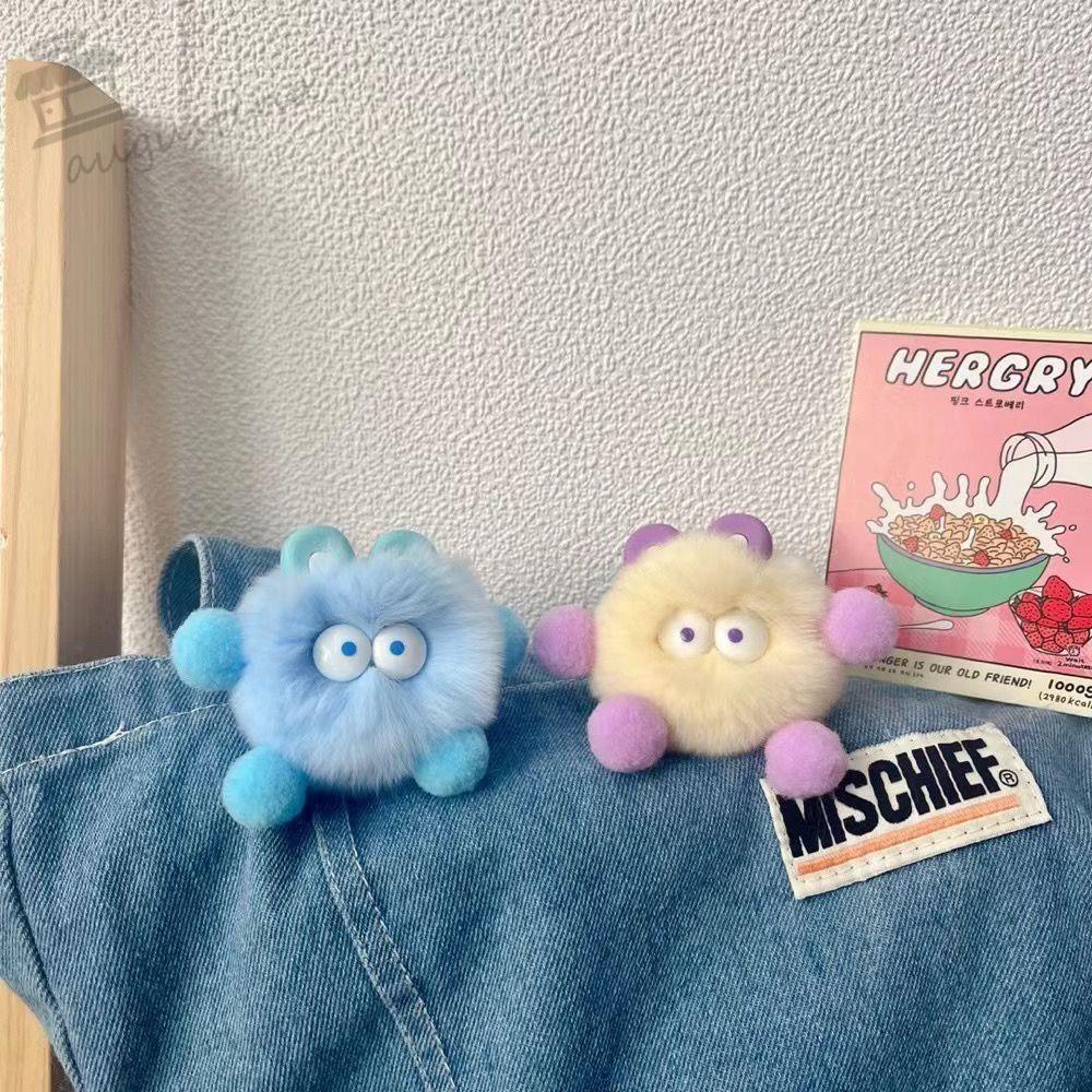 Augustina Móc Chìa Khóa / Túi Xách / Móc Khóa Bằng Lông Nhung Mềm Mại Diy Sáng Tạo Cho Nữ