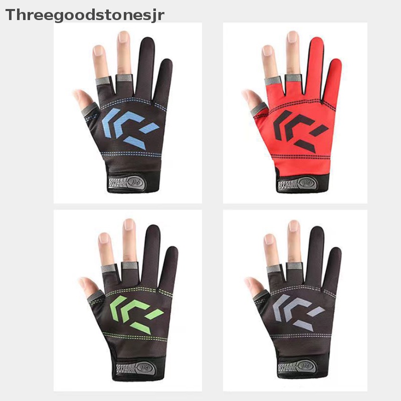 Găng Tay Hở Ngón Chống Trượt Thoáng Khí Cho Nam JR