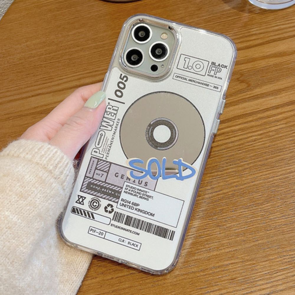 Ốp Điện Thoại TPU Mềm Mặt Gương Chống Sốc Chống Bụi Cho IPhone 11 14 13 12 Pro Max