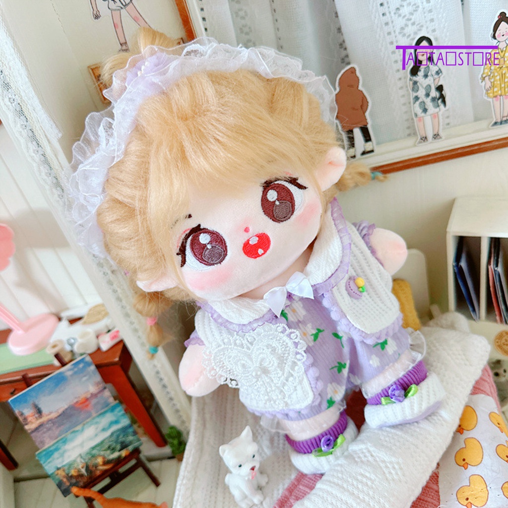 Búp Bê Nhồi Bông 20cm Hình Mắt To Dễ Thương