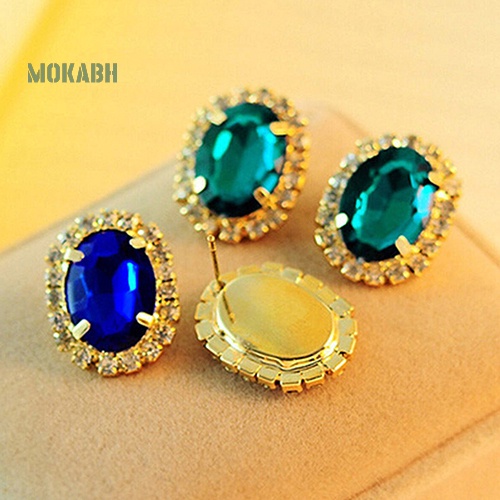 Bông Tai Đính Đá Thời Trang Dành Cho Nữ