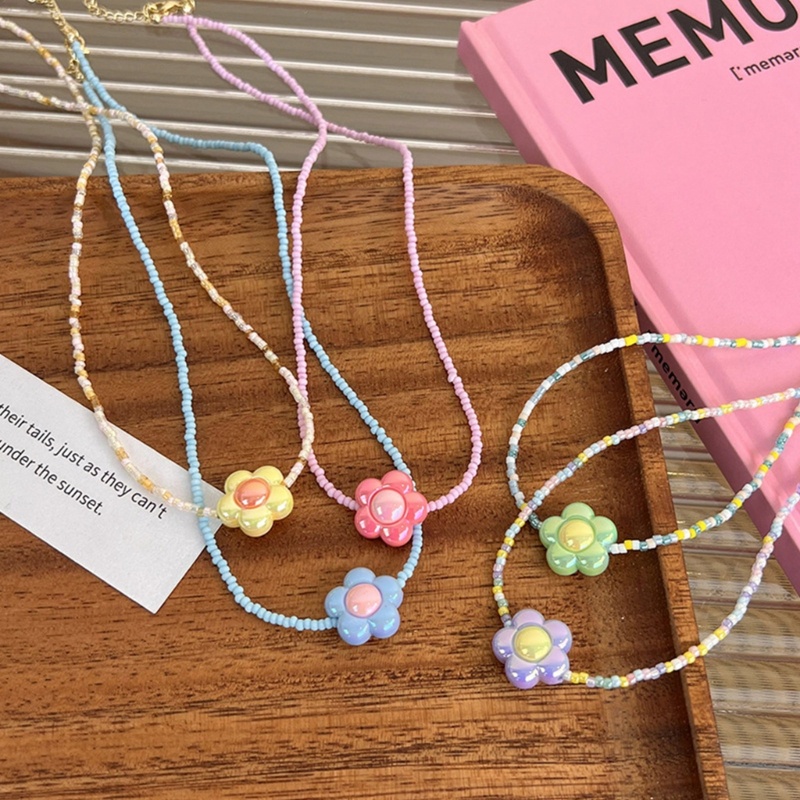 Vòng Cổ Choker Mặt Hoa Ngọt Ngào Thanh Lịch Cho Nữ
