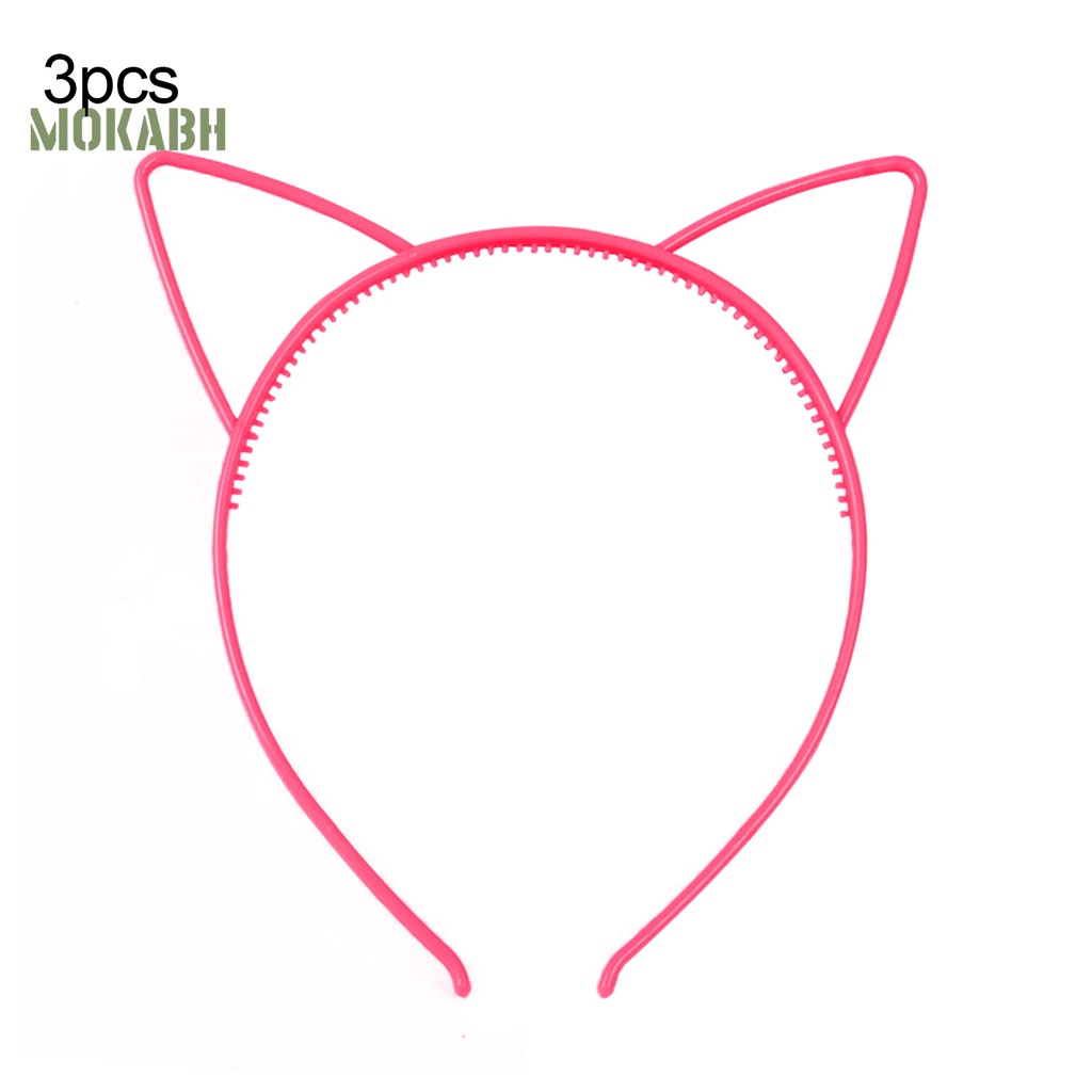 Set 3 Băng Đô Tai Mèo Dễ Thương Cho Nữ