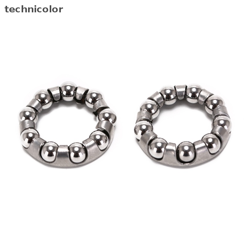 Technicolor Set 2 Trục Giữa Bánh Xe Đạp 1 / 4 inch x 9