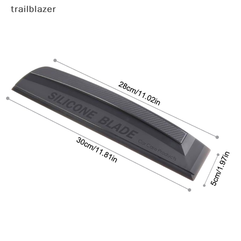 Dụng Cụ Lau Chùi Cửa Sổ Xe Hơi Bằng Silicon Mềm Chống Trầy Xước UIO