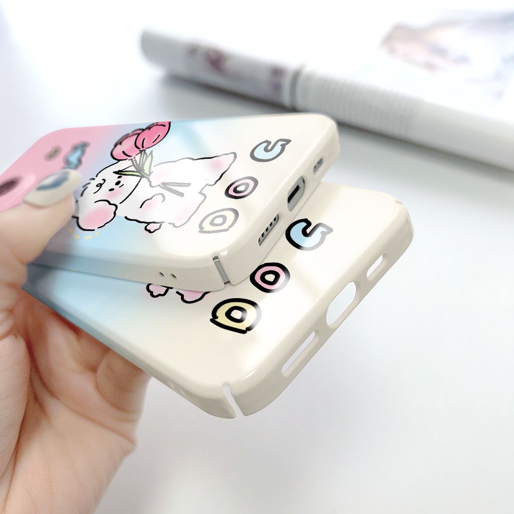 Ốp Điện Thoại Họa Tiết Hoạt Hình Chú Chó Dễ Thương Cho iPhone13 147pro / / maxplus 11 12 8x
