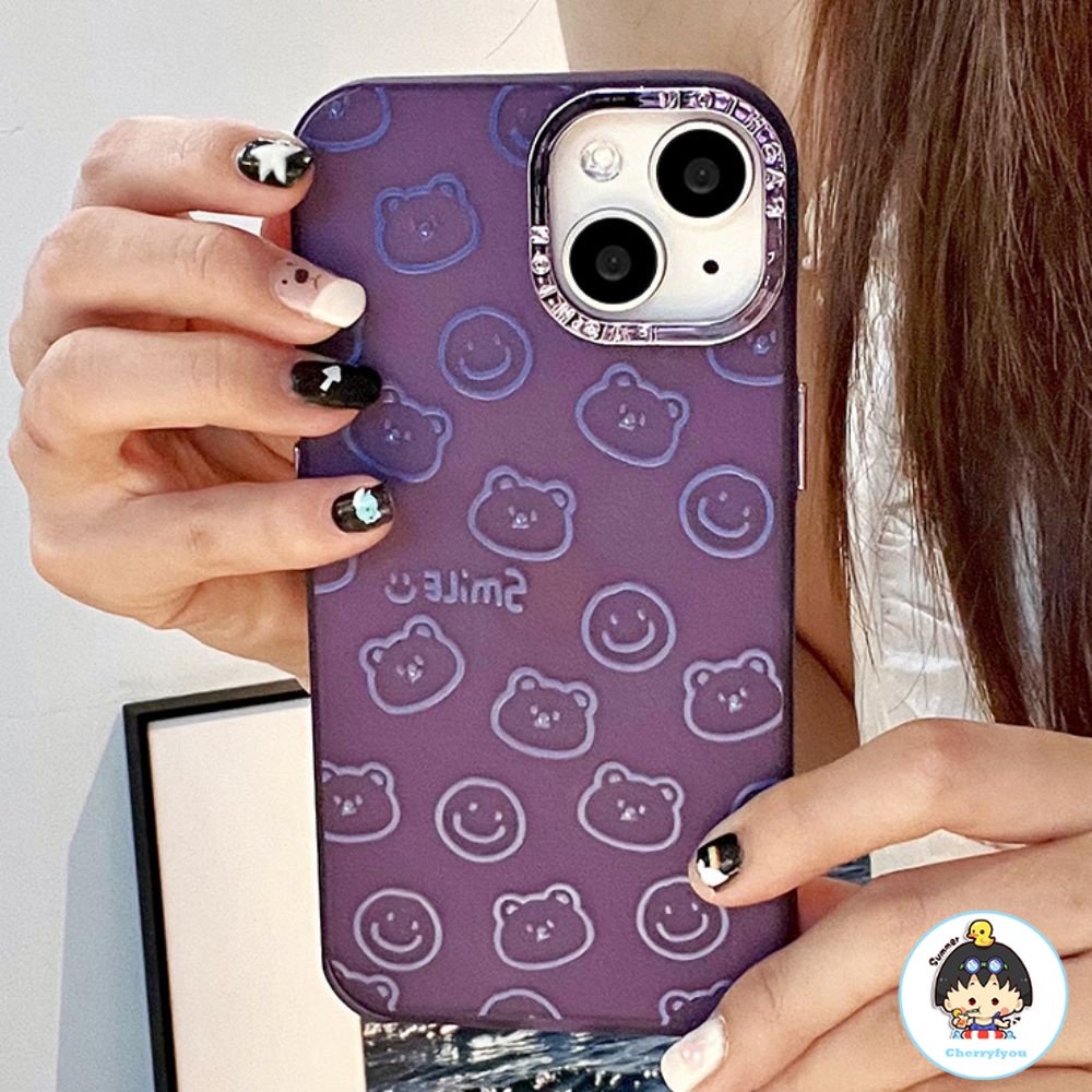 Ốp Điện Thoại TPU Mềm Chống Sốc Mạ Điện Họa Tiết Mặt Cười Cho Iphone 11 14 13 12 Pro Max Xr Xs Max 7 8 Plus