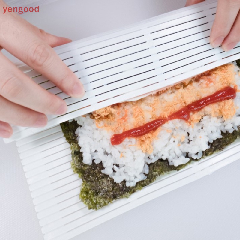 Thảm Cuộn Sushi Bằng Nhựa Chống Dính Phong Cách Nhật Bản DIY