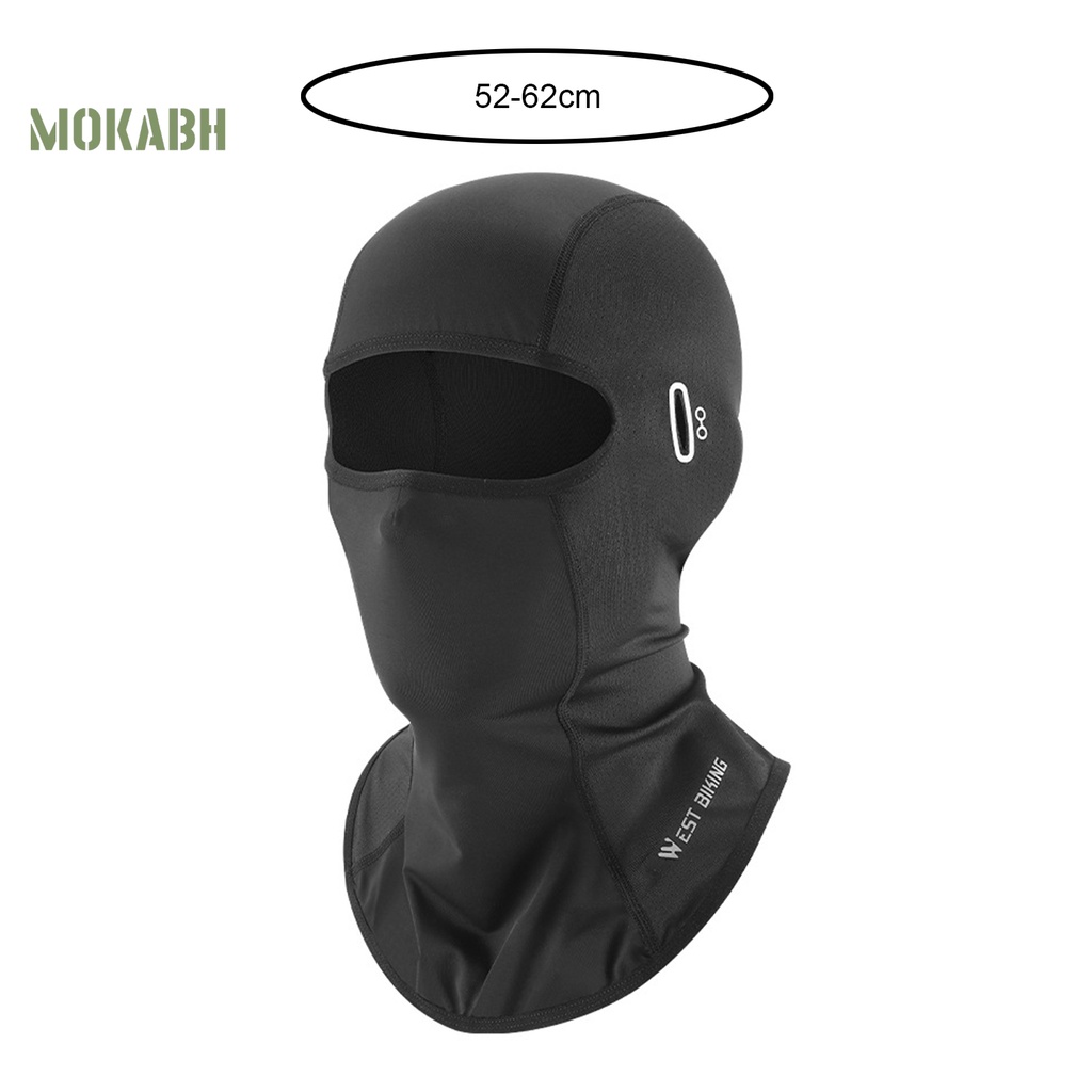 Mũ Trùm Đầu Bằng Lụa Lạnh Độ Co Giãn Cao Chống Tia UV Nhanh Khô Tiện Dụng Cho Mùa Hè