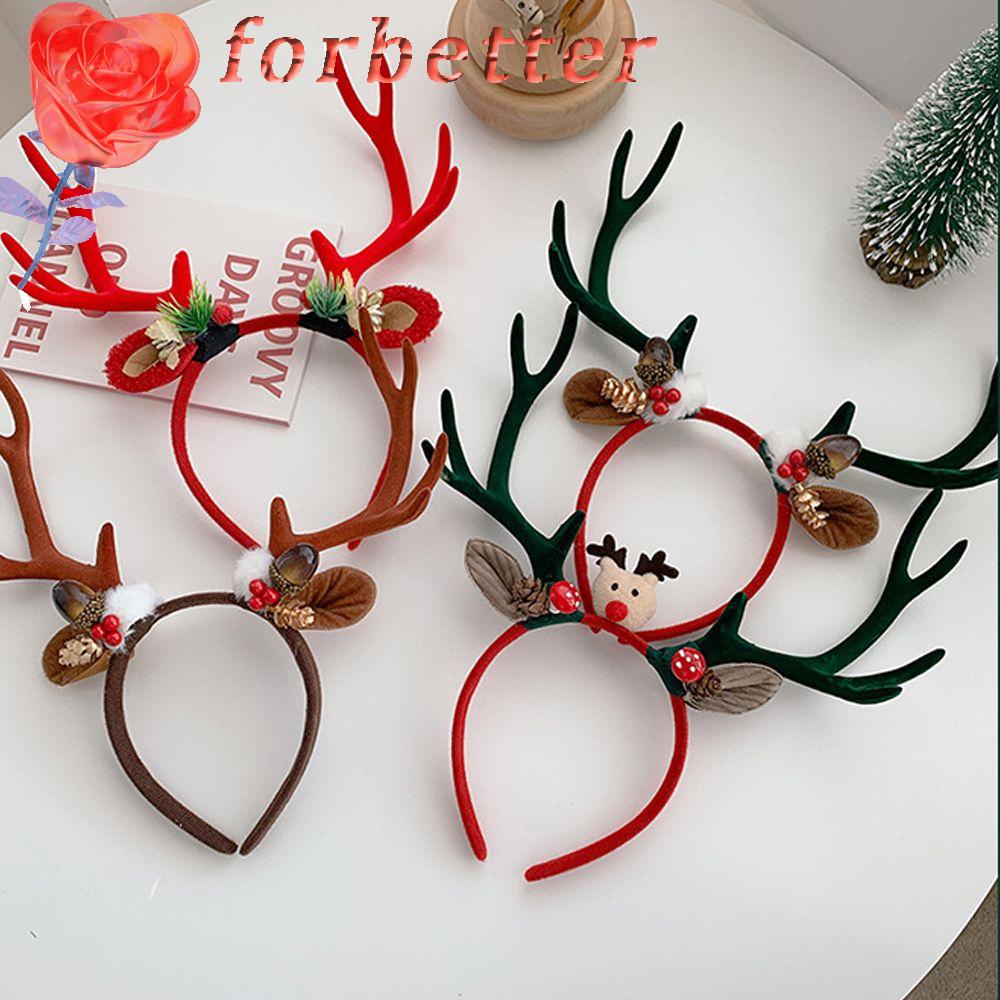 Băng Đô Cài Tóc Đính Bóng Lông Chống Trượt Phong Cách Hàn Quốc Cho Nữ