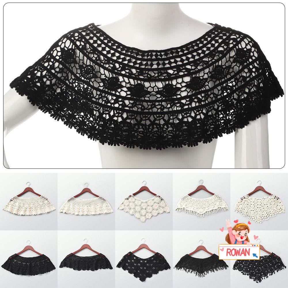 Áo Choàng Poncho Dệt Kim Phối Tua Rua Thời Trang Vintage