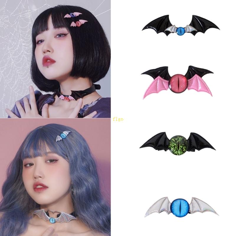 Kẹp Tóc Hình Dơi Độc Đáo Phong Cách Punk Cho Nữ