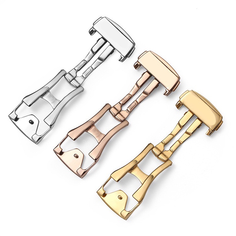 Khóa Bướm Bằng Thép Không Gỉ Cho Omega 16mm 18mm 20mm