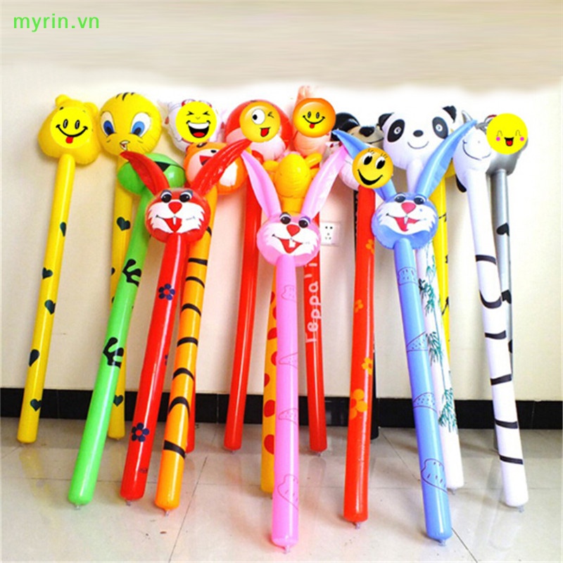 Gậy Bơm Hơi Dài Hình Động Vật Hoạt Hình Vui Nhộn Cho Bé