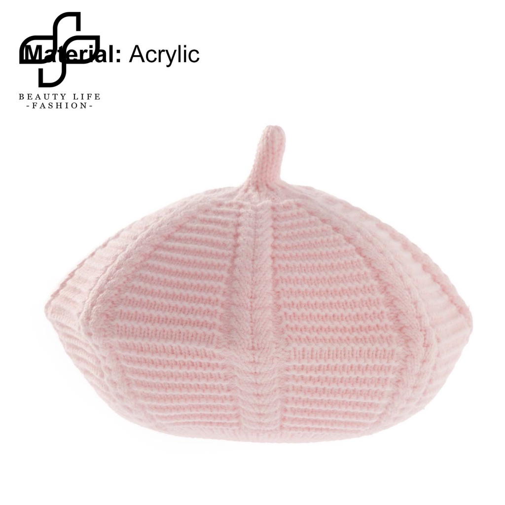 Nón Đội Hằng Ngày Thoáng Khí Chống Lạnh Màu Trơn Giữ Ấm Cho Bé