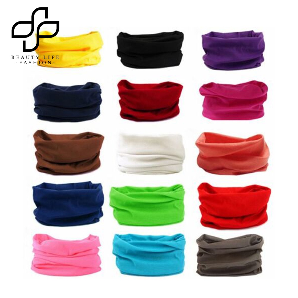 Bộ 5 Cái Khăn Choàng / Băng Đô / Mặt Chống Tia UV / Bụi Bẩn Phong Cách Thể Thao Thời Trang