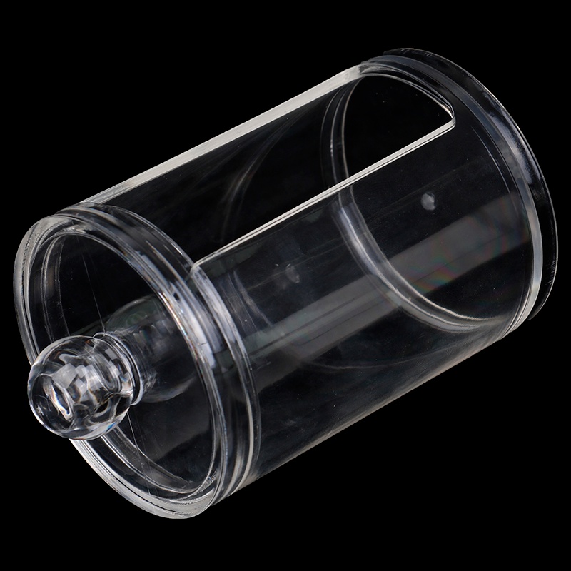 Bigapple 1 Hộp Acrylic Trong Suốt Đựng Bông Tăm Trang Điểm RDG