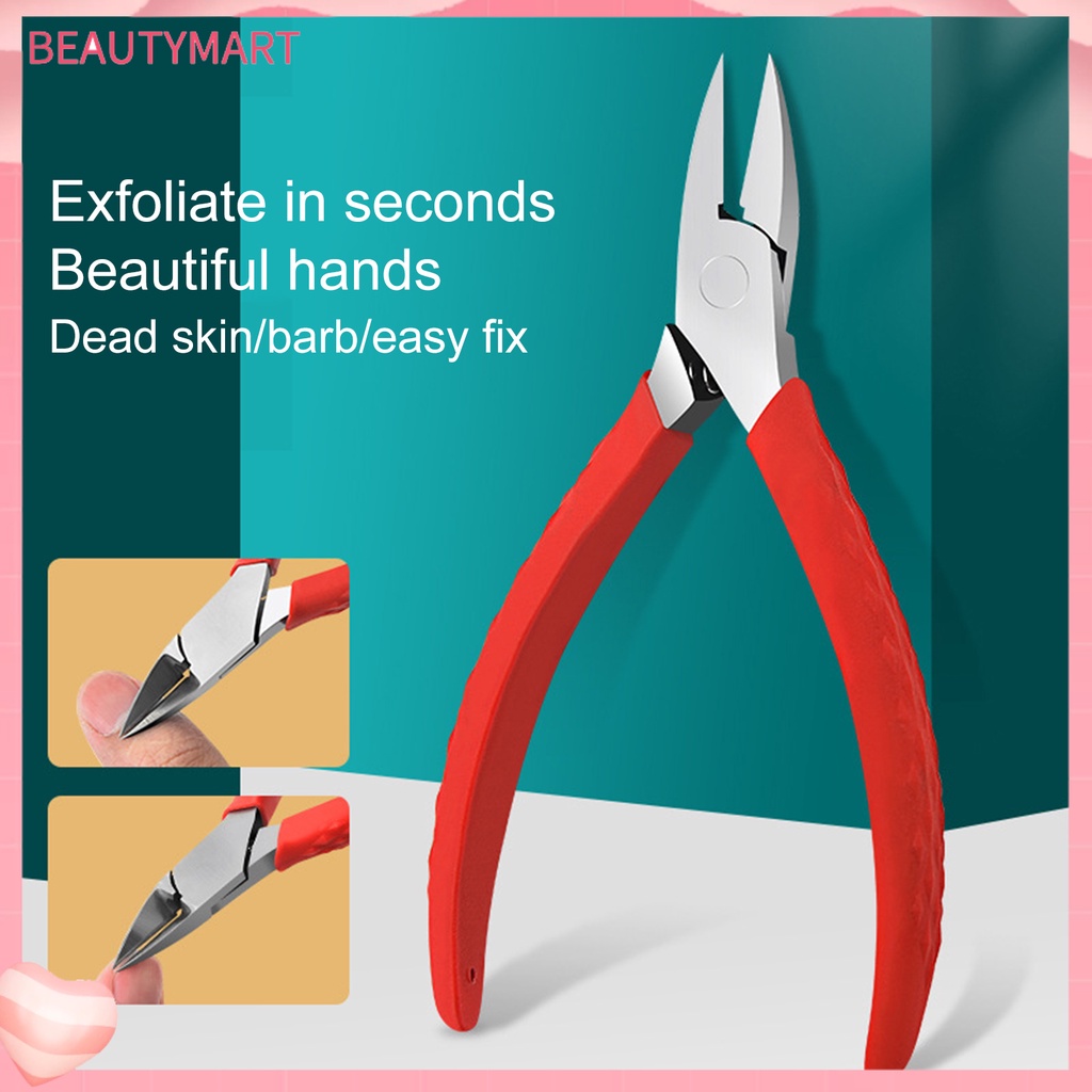 Kềm Cắt Móng Tay / Móng Chân Tẩy Tế Bào Chết Không Biến Dạng Dày Dặn beautymart