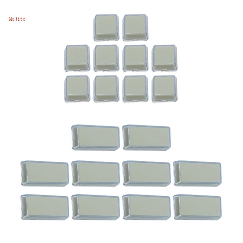 Set 10 Nút Bàn Phím Hai Lớp Trong Suốt Có Thể Tháo Rời MX