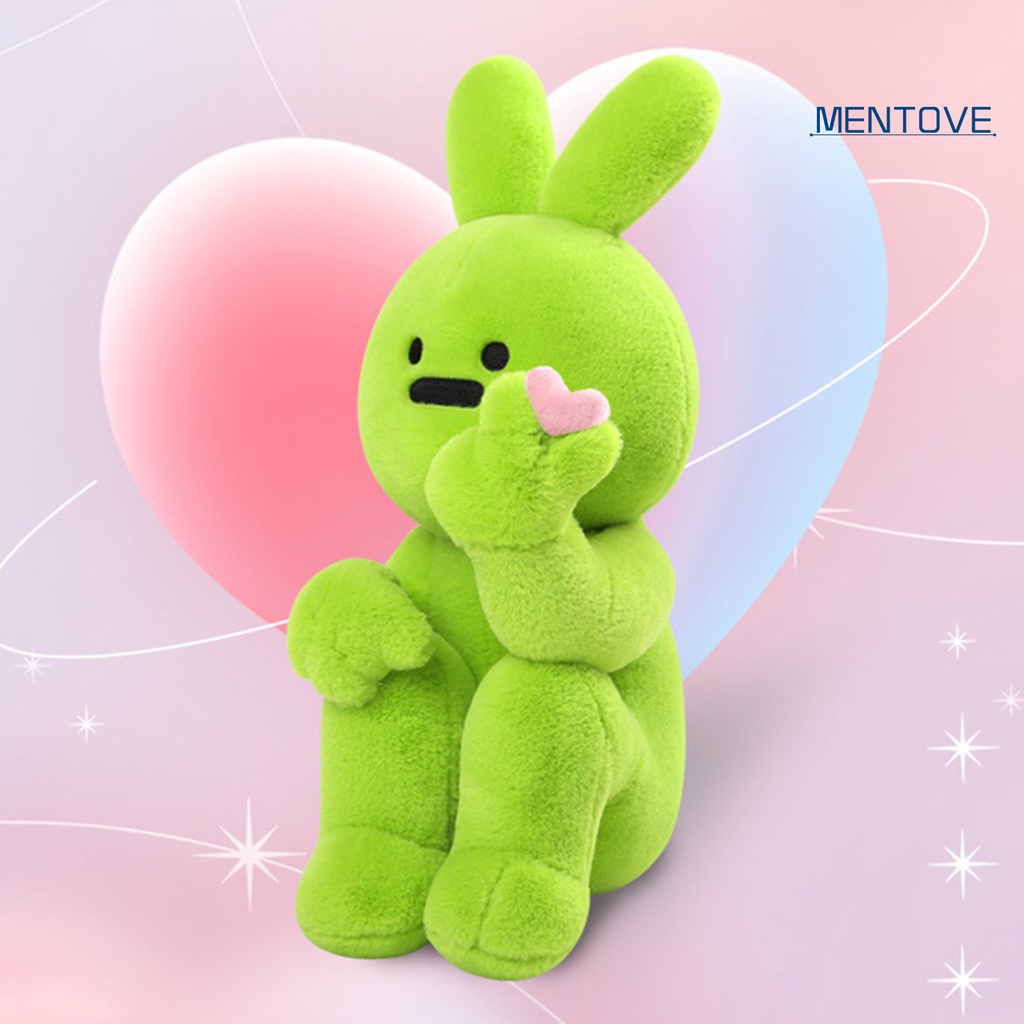 Thỏ Nhồi Bông 28cm Bằng Cotton Mềm Mại Dễ Thương Trang Trí Nhà Cửa