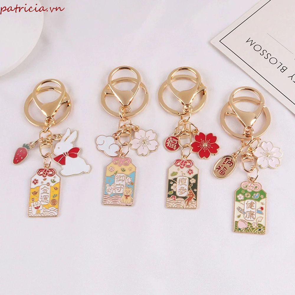 Móc Chìa Khóa Bằng Hợp Kim Họa Tiết Hoạt Hình PATRICIA Dễ Thương