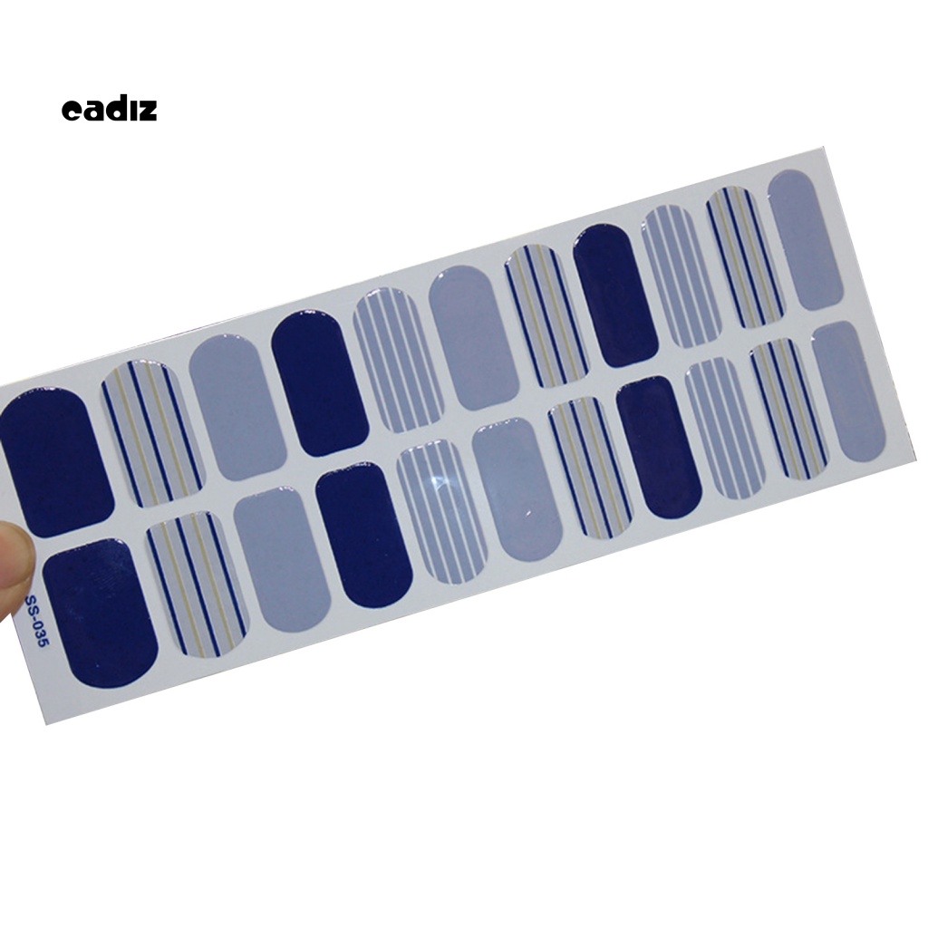 Miếng Dán Trang Trí Móng Tay Tự Dính Chống Nước Tiện Dụng