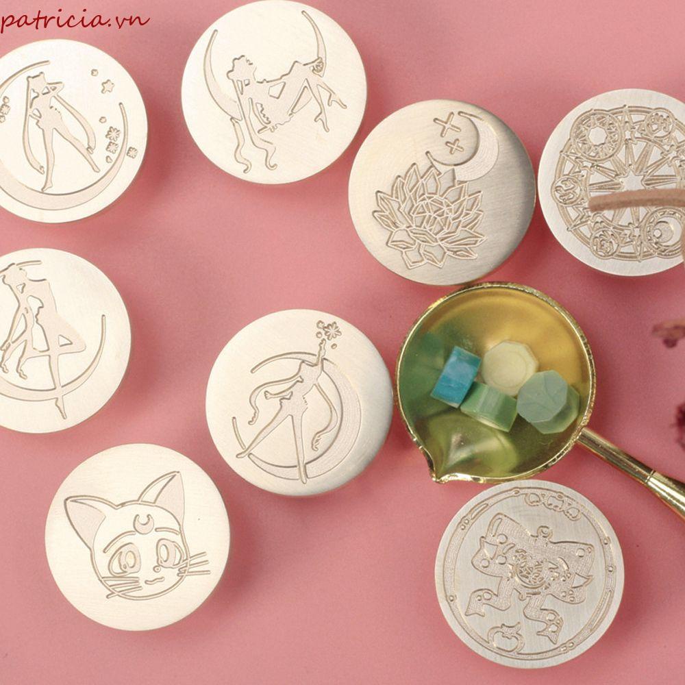 Con Dấu Bằng Đồng Họa Tiết Hoạt Hình Trang Trí Sổ Tay DIY