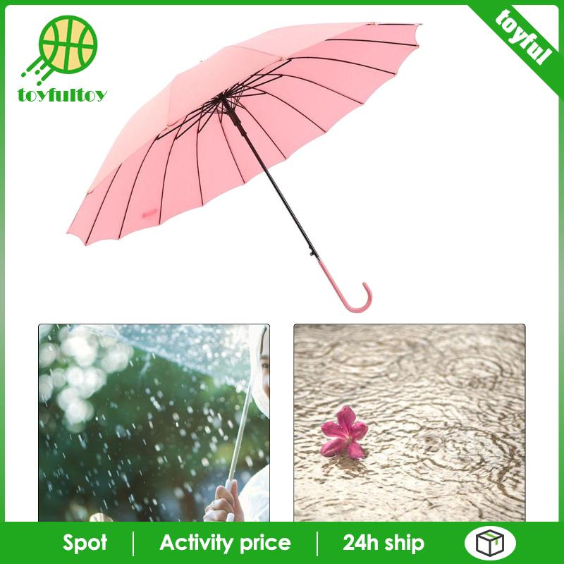 Dù Mở Tự Động Chống Gió 16 Ribs Cho Các Hoạt Động Ngoài Trời