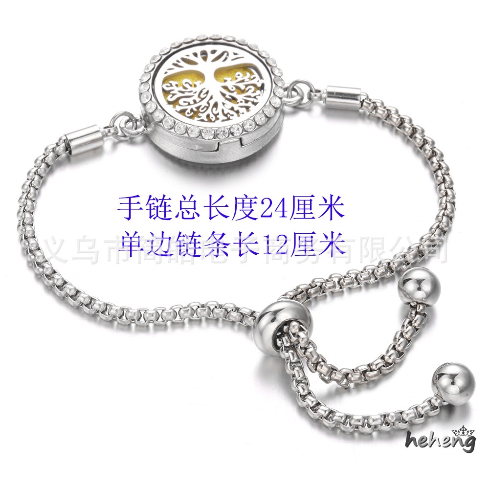 Vòng Đeo Tay Khuếch Tán Nước Hoa Rỗng Chống Mòn Chống Ăn Mòn Cho Nữ