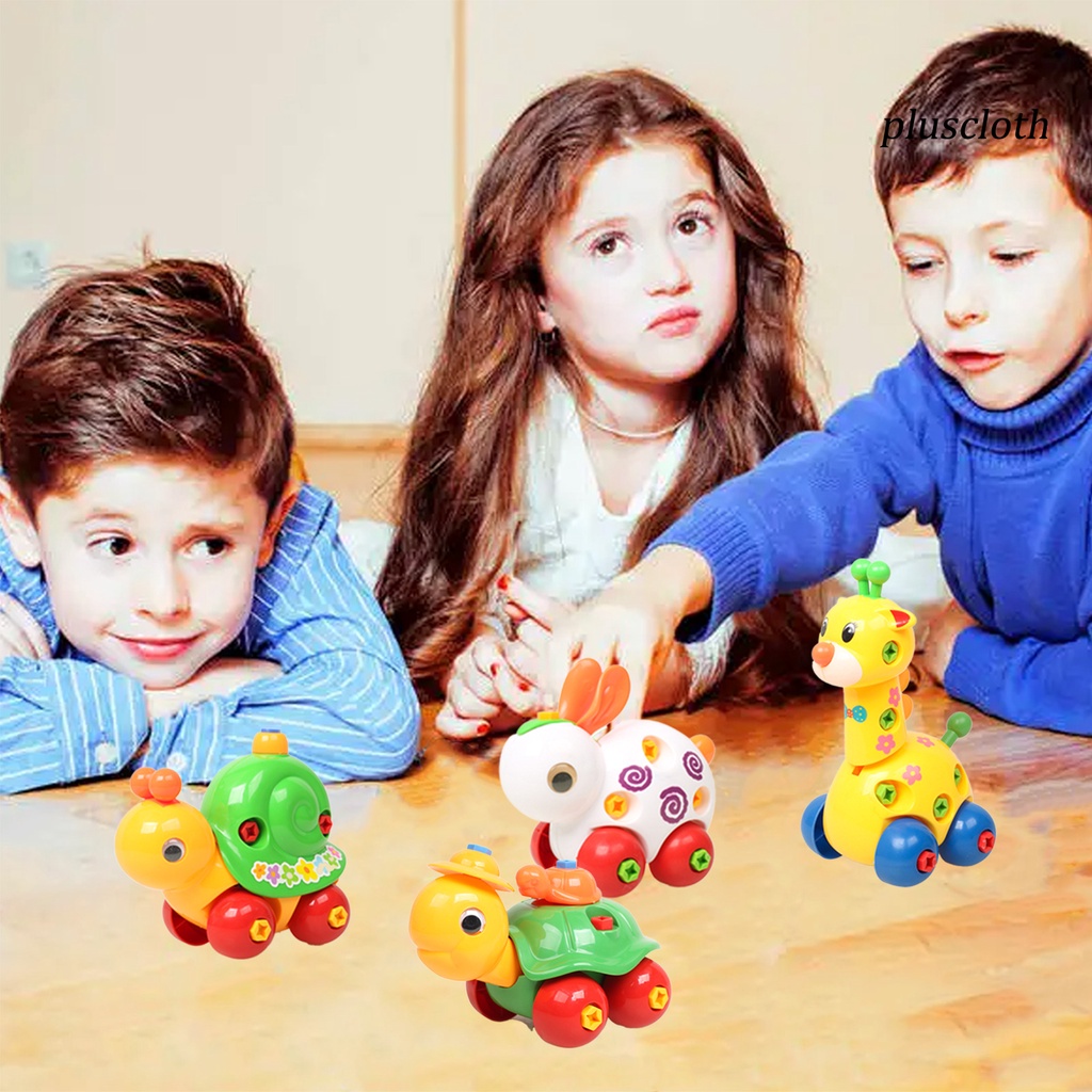 Đồ Chơi Ốc Vít Vặn Hình Động Vật Sáng Tạo Giúp Rèn Luyện Khả Năng Tập Trung Cho Bé