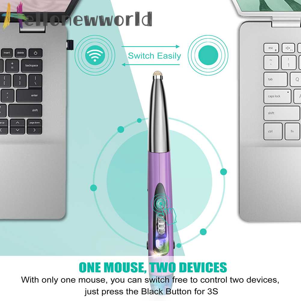 Chuột Quang Không Dây PR-A19 2.4GHz ĐầU CắM USB ChấT LượNg Cao Mi