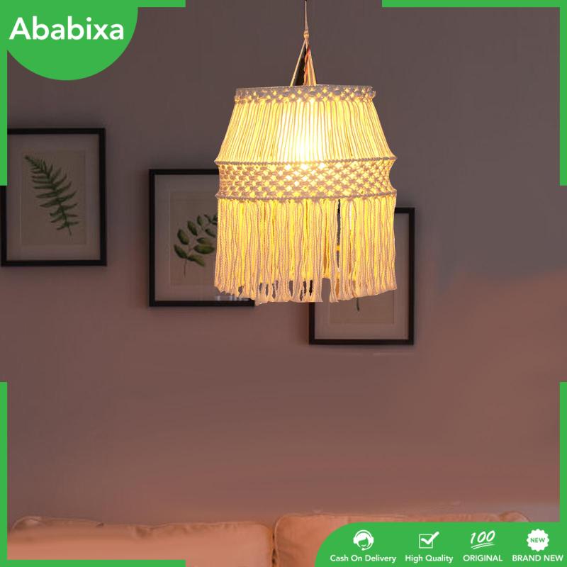 Chụp Đèn Treo Trần Nhà Bằng Vải Dệt Phong Cách Bắc Âu Độc Đáo Trang Trí Nhà Cửa