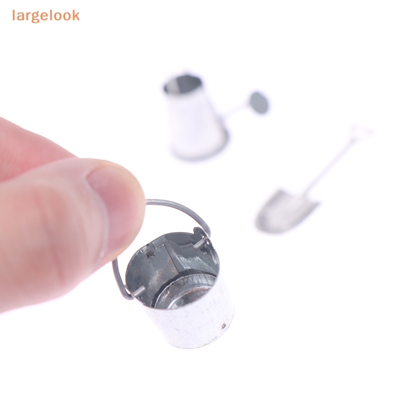 Set 3 Bình Tưới Nước Mini Tỉ Lệ 1: 12 Cho Nhà Búp Bê