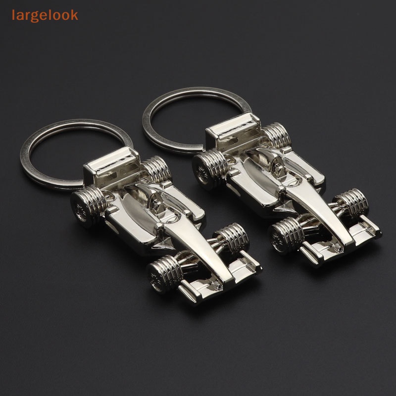 Móc Khóa F1 Màu Sắc Bạc Cá Tính Dành Cho Nam