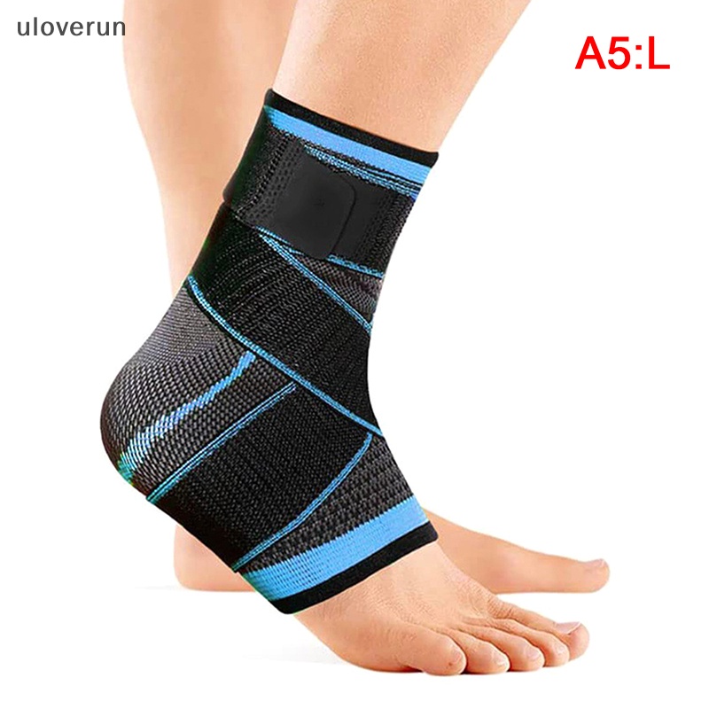 1 Đai Nylon Bảo Vệ Mắt Cá Chân Thoáng Khí Chống Bong Gân Có Thể Điều Chỉnh Được Dùng Khi Chơi Bóng Rổ