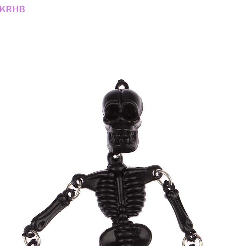 Móc Khóa Hình Đầu Lâu Phát Quang Phong Cách Gothic Thời Trang Mới