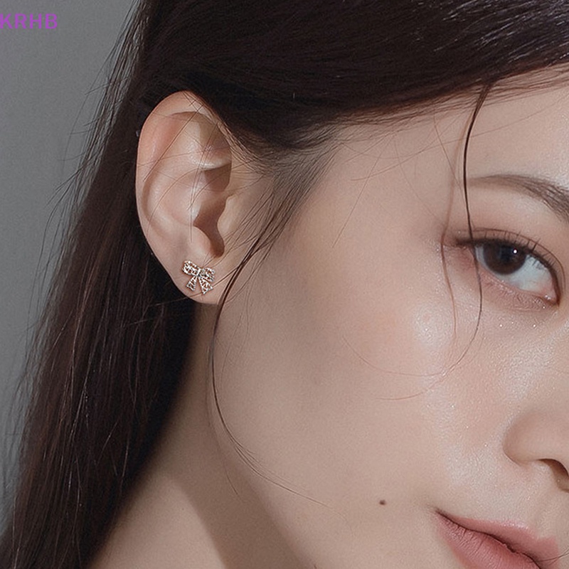 1 Đôi Khuyên Tai Hình Nơ Xoắn Ốc Dành Cho Nữ Mới