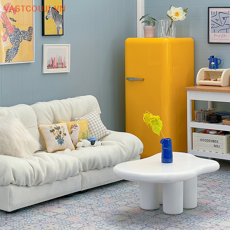 1 Mô Hình Phòng Khách Mini Tỉ Lệ 1: 6 Cho Nhà Búp Bê