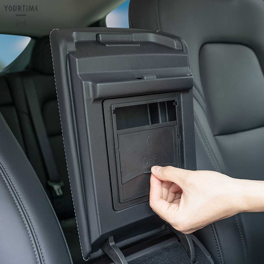 Set 3 Hộp Đựng Vật Dụng Bệ Tì Tay Cho Tesla Model 3 Y 2021-2022