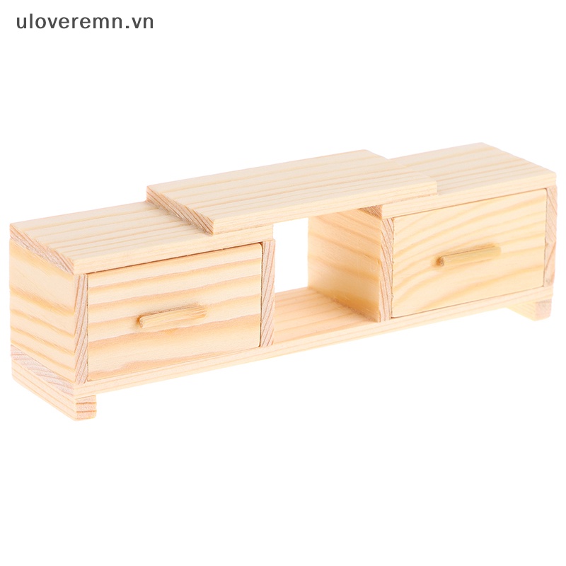 Mô Hình TV Đứng Để Bàn Trang Trí Nhà Búp Bê Tỉ Lệ 1: 12